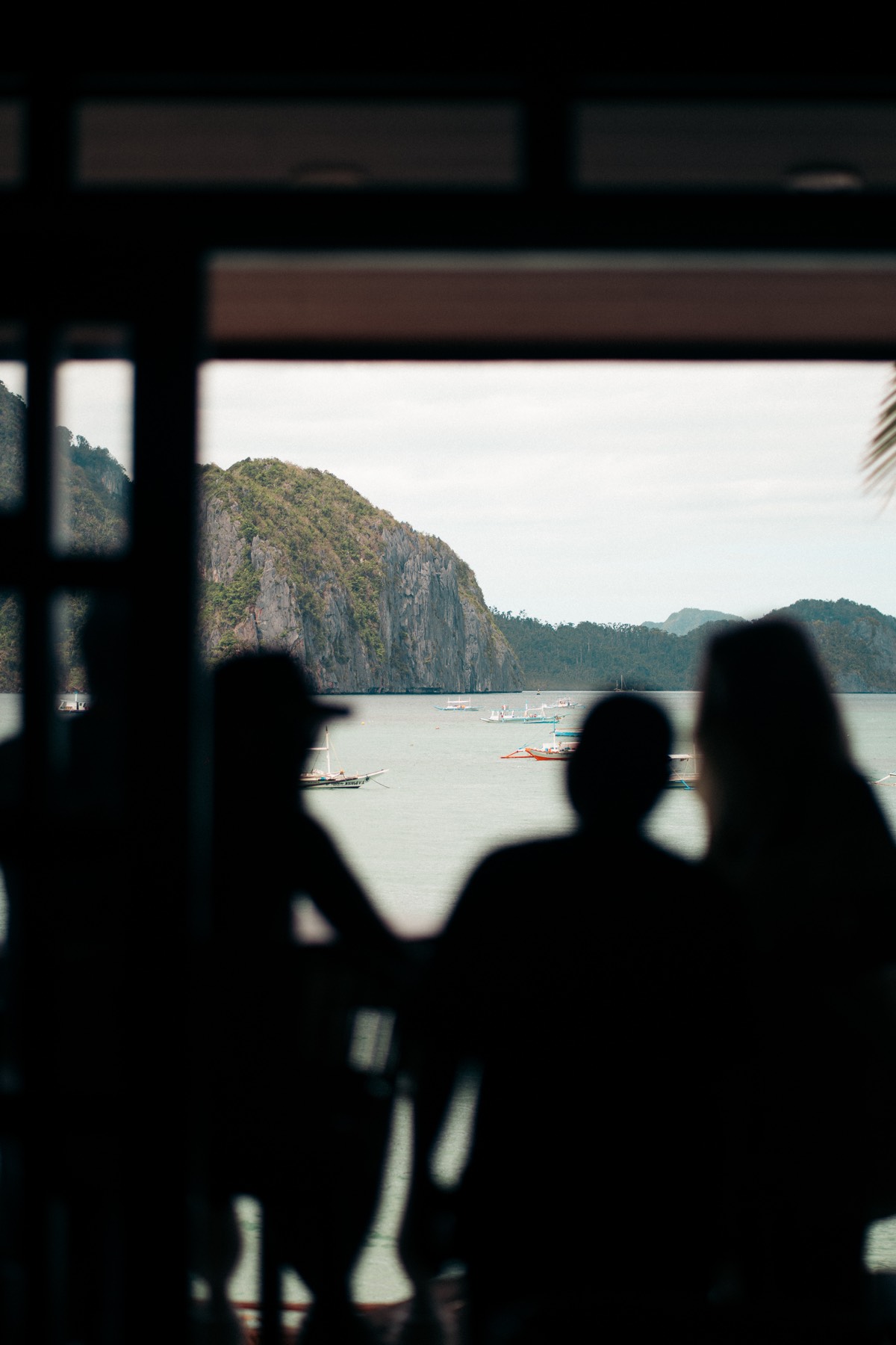 El Nido bay view from Big Bad Thai