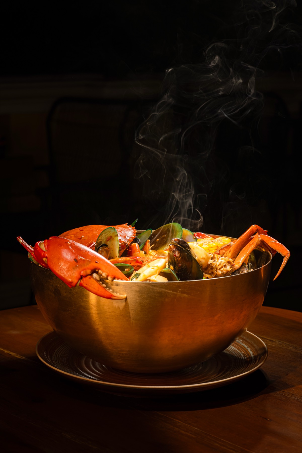 Featured dish — signature seafood bowl